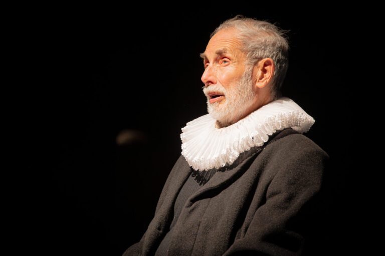 retrato de un actor en escena