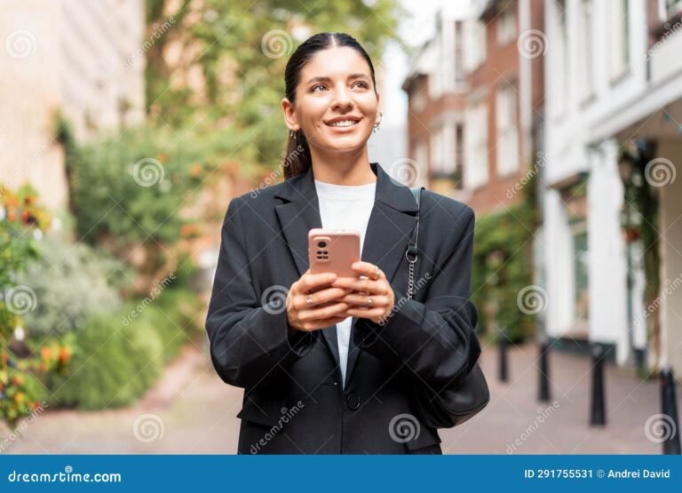 retrato de una joven emprendedora sonriente