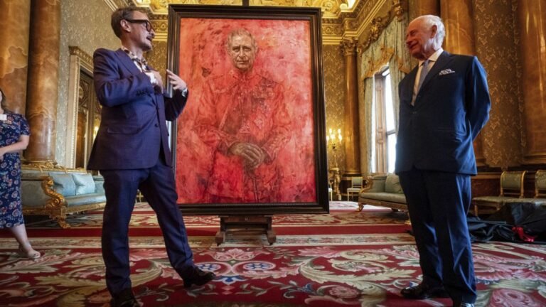 retrato del rey carlos de inglaterra