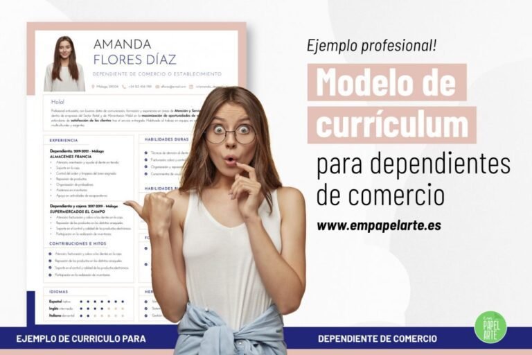 sucursal de supermercado con curriculums