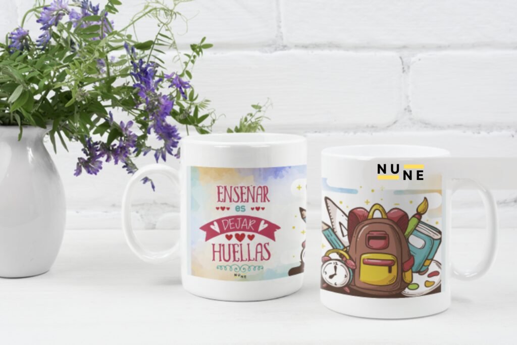 De qué manera una taza puede transmitir un mensaje lindo y especial