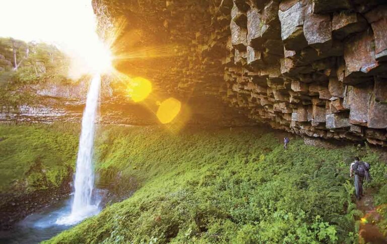 te en una hermosa naturaleza argentina