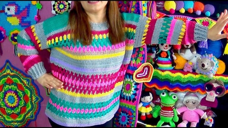 tejidos coloridos de lana para ninos