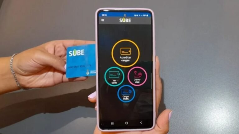 Cómo se carga la SUBE desde el celular utilizando NFC 21 telefono movil cargando tarjeta sube