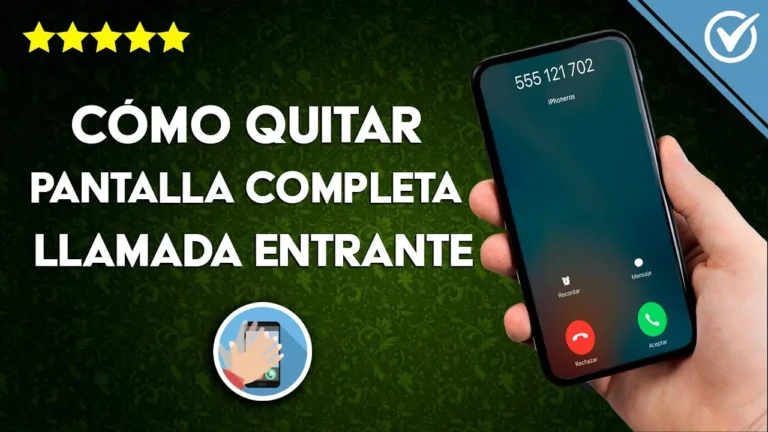telefono movil con pantalla de llamada bloqueada