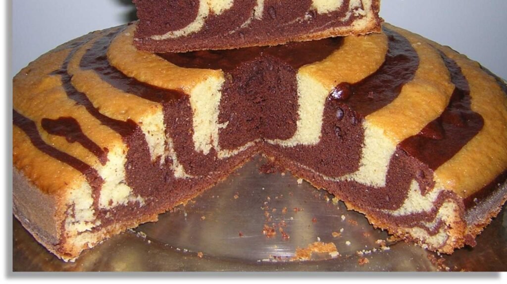 Cómo hacer la deliciosa torta cebra de Bake Off paso a paso 7 Cómo hacer la deliciosa torta cebra de Bake Off paso a paso