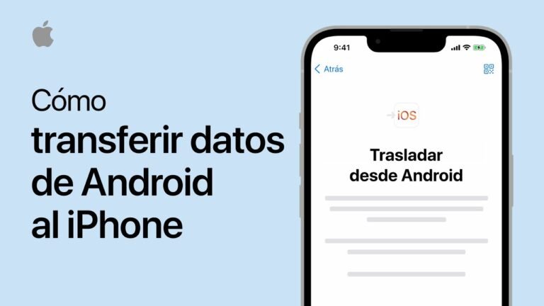 transferencia de datos entre android e iphone