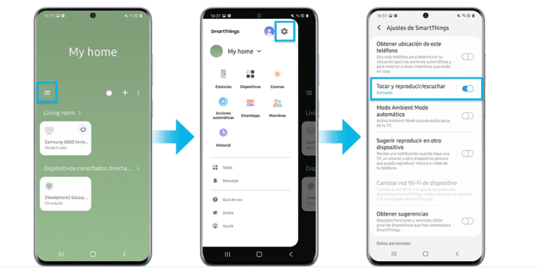 transmision de pantalla entre dispositivos