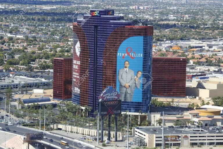 vista aerea del casino del rio