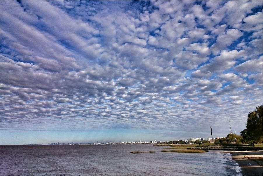 Cómo va a estar el clima en Buenos Aires esta semana 1 vista panoramica de buenos aires con nubes