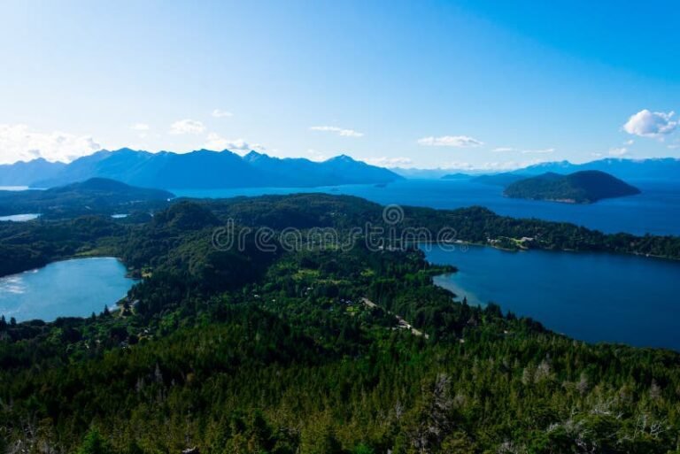 vista panoramica de la laguna el trebol